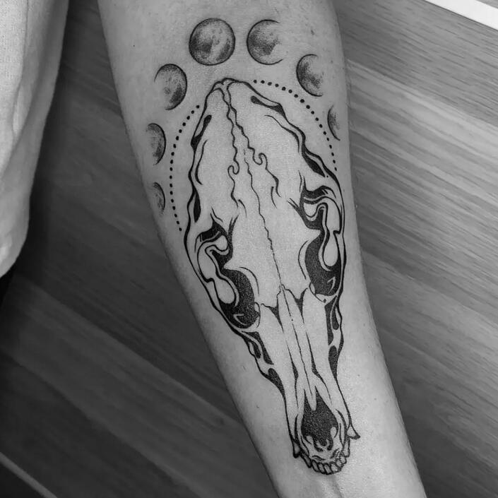 Calavera de lobo